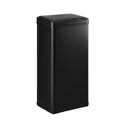 50L Motion Sensor Bin Automatic Rubbish Trash Can Black