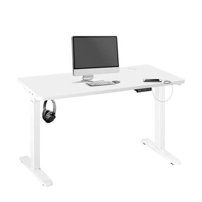 Standing Desk Adjustable Motorised 150 White