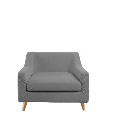 Couch Sofa Seat Covers Stretch Protectors Slipcovers 1 Seater Grey