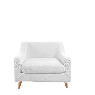 Couch Sofa Seat Covers Stretch Protectors Slipcovers 1 Seater White