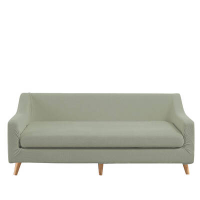 Couch Sofa Seat Covers Stretch Protectors Slipcovers 3 Seater Khaki