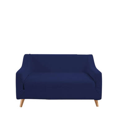 Couch Stretch Sofa Lounge Cover Protector Slipcover 2 Seater Navy