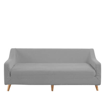 Sofa Cover Couch Stretch Lounge Protector Slipcover 3 Seater Grey