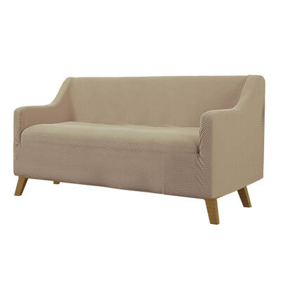 Couch Stretch Sofa Lounge Cover 3 Seater Sand