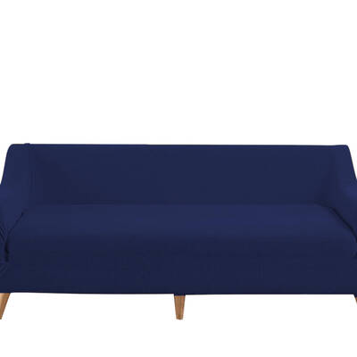 Couch Stretch Sofa Lounge Cover Protector Slipcover 4 Seater Navy