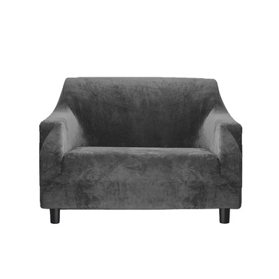 Sofa Covers 1 Seater High Stretch Grey
