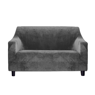 Sofa Covers 2 Seater High Stretch Grey