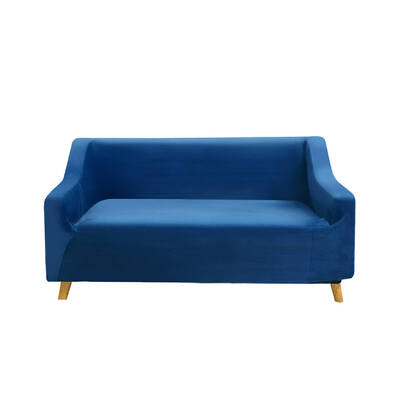 Sofa Covers 2 Seater High Stretch Navy