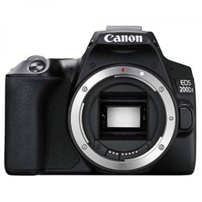 Canon Digital SLR Cameras 200D Mark II Kit with Lens- Black