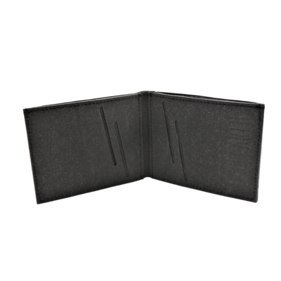 Vegan Wallet - Stone Black 