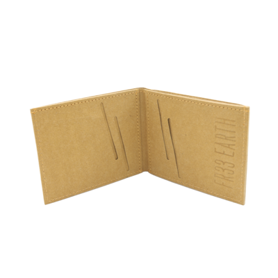 Vegan Wallet - Camel Brown 