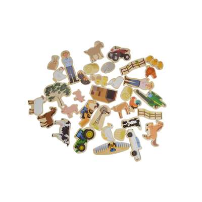 Fridge friends aussie farm magnets 35pcs