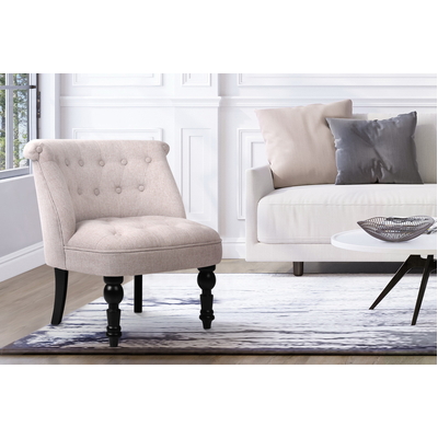 Lorraine Sofa Chair - Beige
