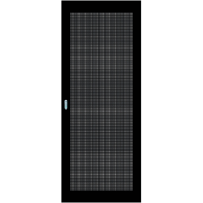 Mesh Door for 22RU Server Racks 