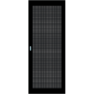 Mesh Door for 45RU Server Racks 