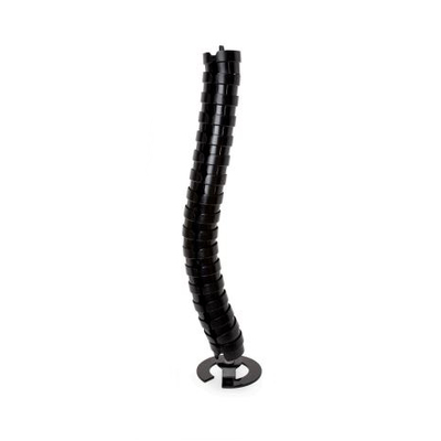 Umbilical Cable Pathfinder Ceiling to Floor 2820mm Black