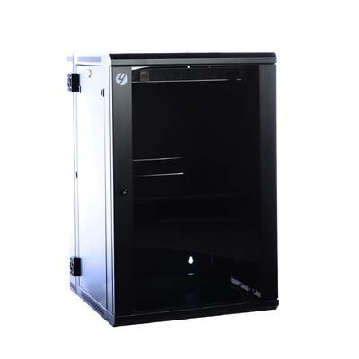 18RU W600mm x D600mm Hinged Wall Mount Server Rack 