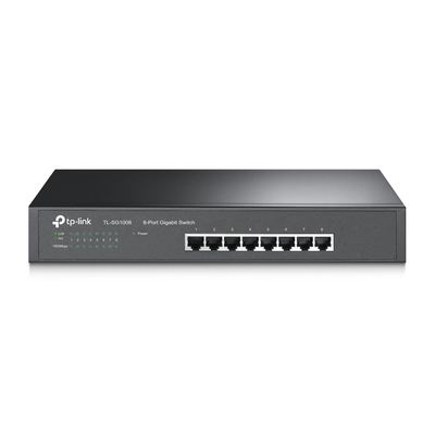 TP-Link 8-port Unmanaged Gigabit Rackmount Ethernet Switch