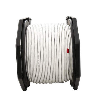 4 Core 14/020 Unshielded, 300m Security Cable - White 
