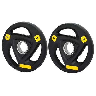 Weight Plates Standard 5Kgx2 Dumbbells Barbells Plate Weight Lifting Home