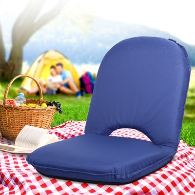  Foldable Beach Sun Picnic Seat - Navy
