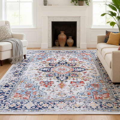 Floor Rug 200X290Cm Large Washable Carpet King Size