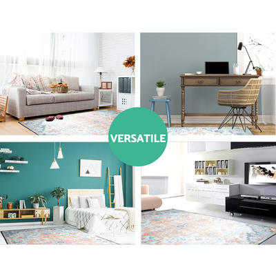 Rug 200x290cm Area Rug Large Carpet Soft Short Pile Modern Yasmin