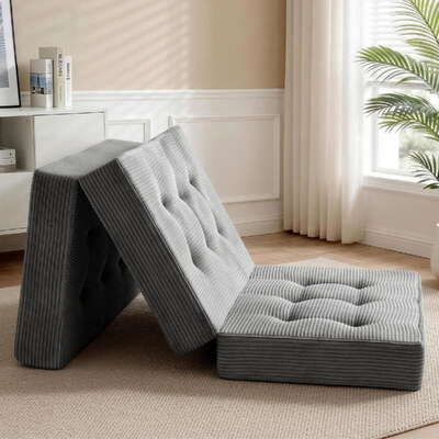Single Folding Mattress 15cm Foldable Foam Portable Guest Sofa Bed Camping Mat