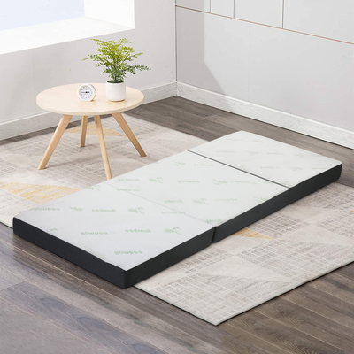 Foldable Mattress Folding Foam Single Bamboo