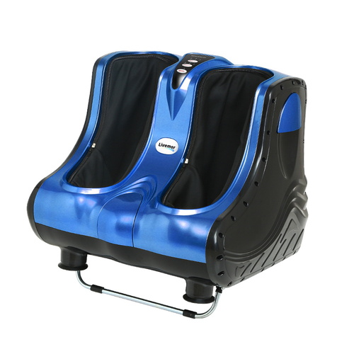 3D Foot Massager Roller Machine Ankle Calf Leg Shiatsu Kneading Blue