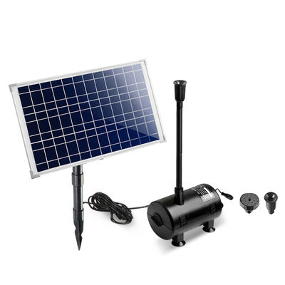 1400L/H Submersible Fountain Pump with Solar Panel