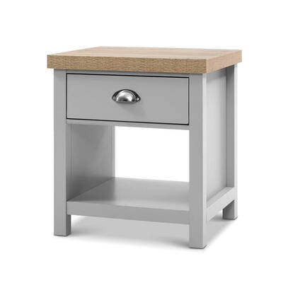 MEDI Bedside Table Cabinet Drawer Tables Nightstand Side Storage Shelf