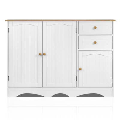 Buffest Sideboard Hallway Entrance Table - White