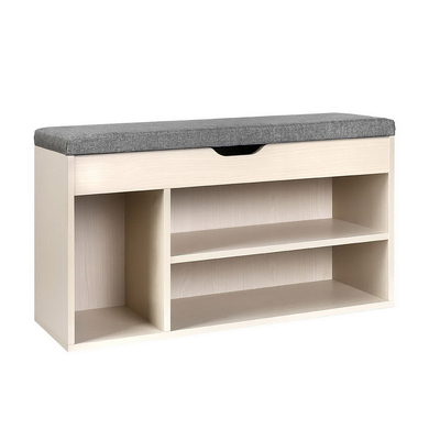 Shoe Cabinet Bench Shoes Organiser Storage Rack Shelf Cupboard Wooden Box