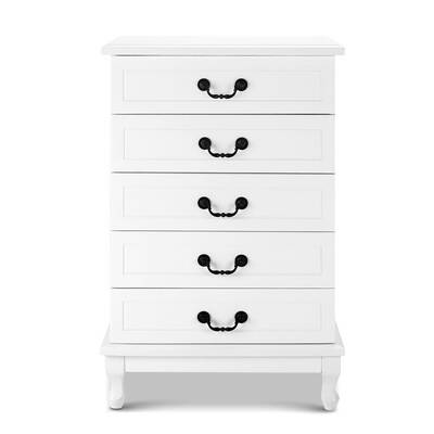 Chest of Drawers Tallboy Dresser Storage Cabinet Table Bedroom Organiser
