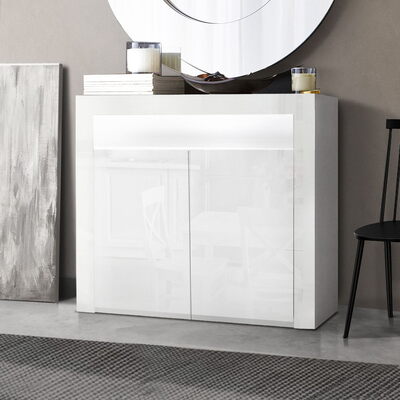 Buffet Sideboard LED - ARNO White
