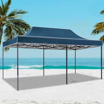 Gazebo Pop Up Marquee 3x6 Outdoor Tent Folding Wedding Gazebos Navy