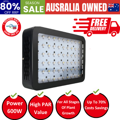 600W Grow Light Led Full Spectrum Indoor Plant All Stage Growth