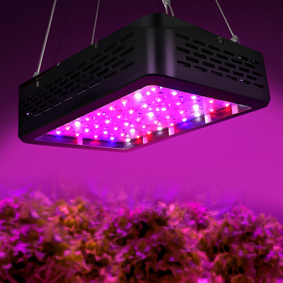 Greenfingers Set of 2 LED Grow Light Kit Indoor 300W 90Á Full Spectrum Hydroponic System