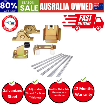 Guide Gate Opener Track Stopper Sliding Hardware Accessories Kit