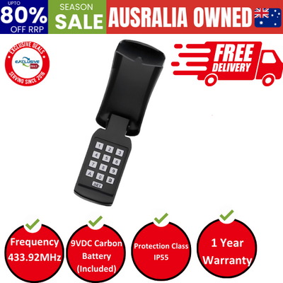 Gate Opener Control  Wireless & Wired Keypad