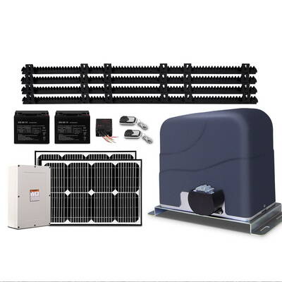 LockMaster 40w Solar Powered Electric AUTO SLIDING GATE OPENER 1200kg 4M Rail