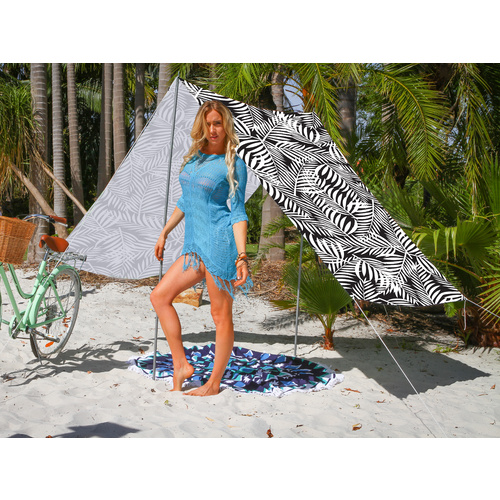 Good Vibes Summer Beach Tent Beach Fern 148 x 370cm