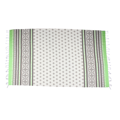 Turkish Towel Boho Bright 100 x 170cm Green