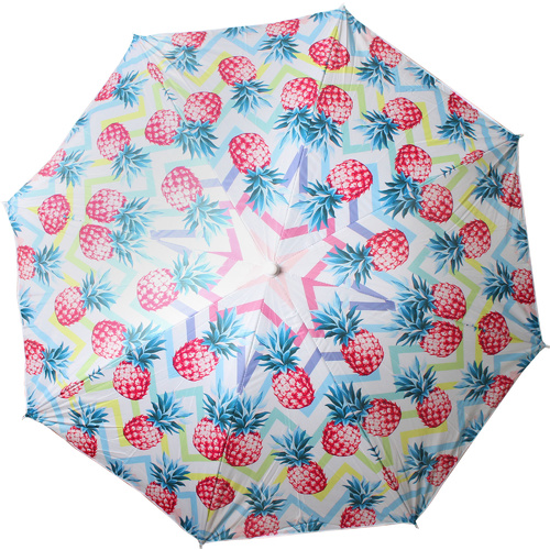 Beach Umbrella 180cm Pineapple Design