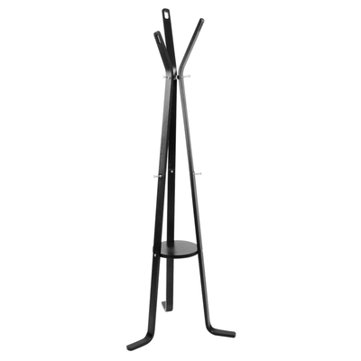 Wooden Coat Hanger Stand - Black