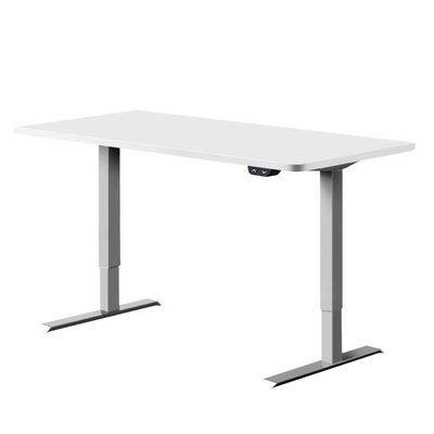  Standing Desk Height Adjustable Motorised Electric Sit Stand Computer Table 140cm