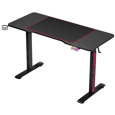 Standing Desk Motorised Gaming Desks Black 140CM