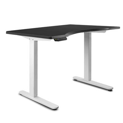 Motorised Height Adjustable Standing Desk - Black