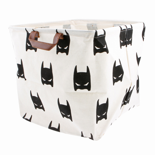 Bat Mask Cube Storage Basket 33 x 33 x 33cm
